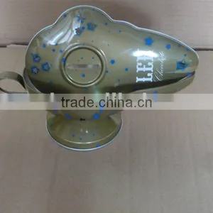 Aladdin Lamp Shaped Chocolate Container/coin Bank, Metal Coin Box thumbnail-1