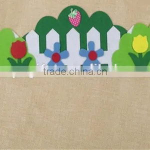 Fashion Decorative Wall Sticker , 3D Flowers Kindergarten Children Room Big Barrier Wall Stick thumbnail-2
