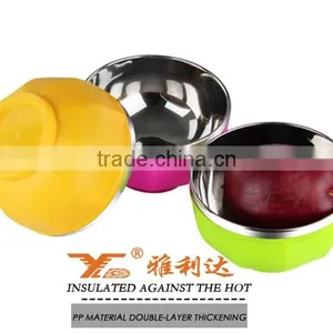 Hot Selling Stainless Steel Mixing Bowl Set / Salad Bowl Set / Metal Fruit Bowl thumbnail-6