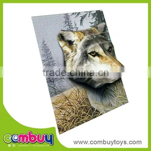 High Quality Cartoon Wolf Toys 3d Jigsaw Puzzles for Adults thumbnail-1