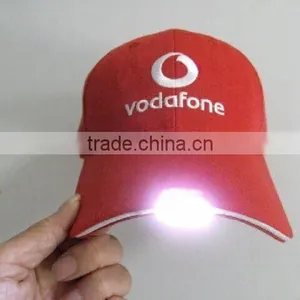 Custom Embroidery Camo Led Baseball Cap 100% Cotton Led Cap thumbnail-1