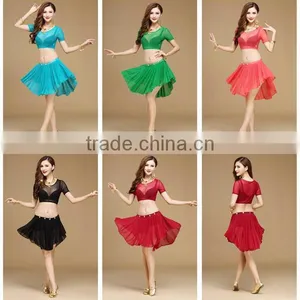 Oriental Mesh Belly Dancing Leasson Wears thumbnail-1