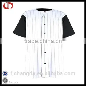 Custom Sportswear for Mens Black Baseball Jersey Plain thumbnail-1