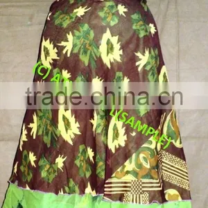 SILK SARI SKIRT thumbnail-1
