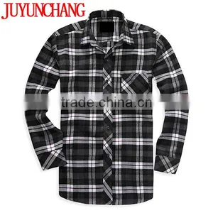 Wholesale Plaid Flannel Shirt With Cheap Price and Different Colors thumbnail-1
