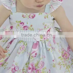 Little Girls Spring Flower Dress Kids Easter Cute Dress thumbnail-3