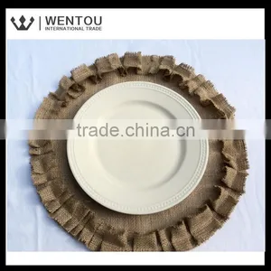 Wholesale Funny Christmas Burlap Placemats thumbnail-1