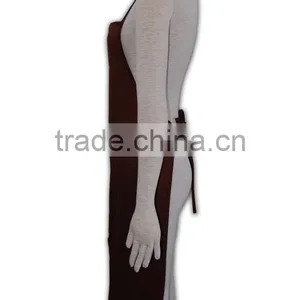 2015 Design Wholesale Promotional Solid Color Disposable Kitchen Apron thumbnail-3