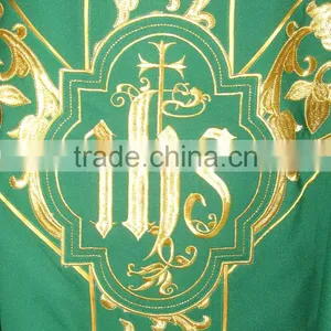 China Factory Supply White Clergy Surplice Robe Gown Acrylic Church Textile thumbnail-5