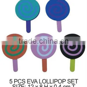 CRAFT FOR KID (S479) 2PC EVA LOLLIPOP SET thumbnail-1