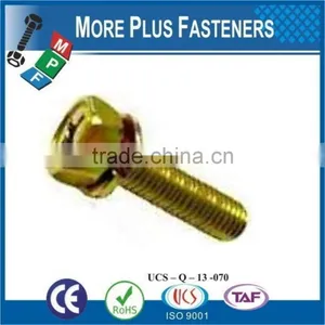 Made in Taiwan Hexagon Head SEMS Screw thumbnail-2