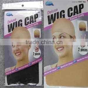Wig Caps for Making Wigs, 2 Pieces per Bag Black Color thumbnail-5