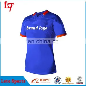 Highlight Rugby Jerseys,100%polyester Sublimation Printing Wholesale Rugby Jerseys,New Style Rugby Jerseys thumbnail-2