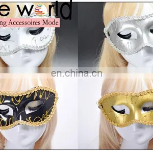 Hot Sale Fancy Masquerade Party Masks Half Face Glitter Eye Mask thumbnail-1