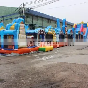 Inflatable Obstacle Course, China Inflatable Obstacle for Adults and Kids thumbnail-1