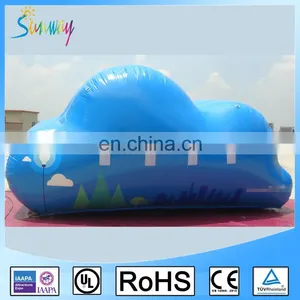 Blue Or Other Colors Inflatable Cloud For Advertising thumbnail-1