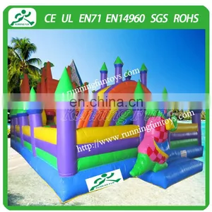 2015 Inflatable Bouncy Castle With Clearance, Waterproof Inflatable Bouncer Castle thumbnail-3