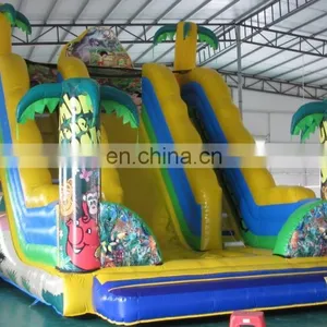 2017 Aier Hot Sale Jungle Park Theme Inflatable Bouncer Giant Inflatable Slide thumbnail-1