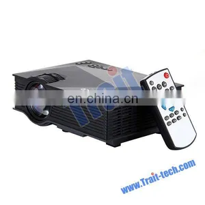 Quarice UC46 Wifi 130" Home Cinema Theater Multimedia Portable LCD LED Mini Projector 1200 Lumens for Tablet PC Mobile Phone thumbnail-1