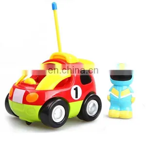 2 Channel Cartoon Remote Control Car With Music and Light thumbnail-2