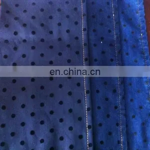 Flocking Cotton Nice Quality Slub Denim thumbnail-1