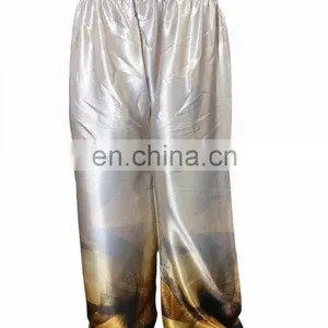 Acrylic Digital Printed Palazzo Pants / Japan Satin Silk Trousers For Travelling Beach Wear 2017 (palazzo Pants Trousers) thumbnail-1