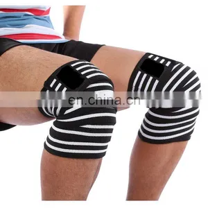 Knee Wraps For Weight Lifting Body Builder GYm thumbnail-1
