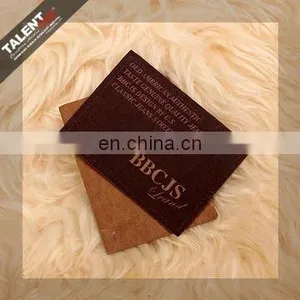 Wash-paper Causal Jeans Leather Label thumbnail-1
