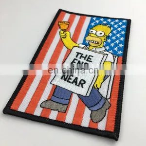 Embroidery Clothing Brand Name Logo Patch thumbnail-4