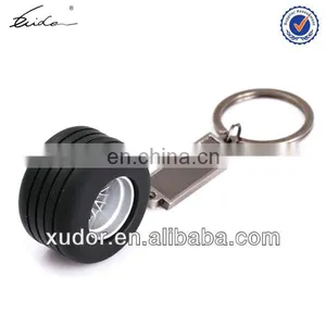 Rubber and Metal Keychain, Auto Parts Keychain, Tyre Keychain thumbnail-1