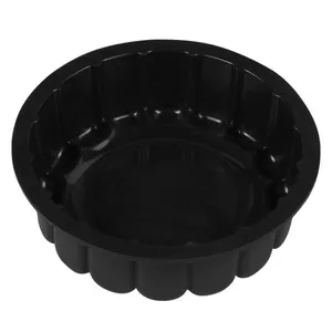 Free Sample Food Grade Heat Resistant Nontoxic Silicone Mousse Cake Friandises Pudding Baking Mold Tool Round Shape thumbnail-3