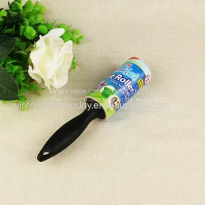 Black And Red Handle Sticky Disposible Lint Roller thumbnail-1