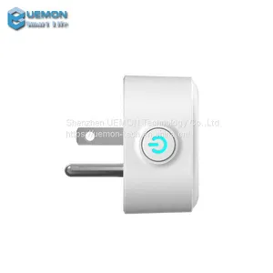 Smart Wifi Socket US Power Plug Mobile APP Remote Control Works With Amazon Alexa Google Home for Smart Life thumbnail-2