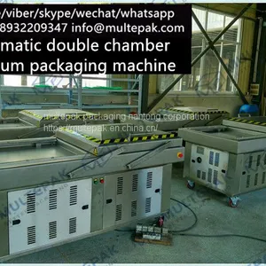 Multepak Automatic Double Chamber Vacuum Packaging Machine Price Video Heavy Duty thumbnail-1
