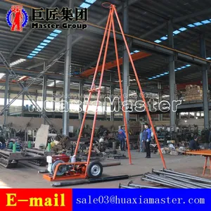 30-meter Pebble Sand Sampling Equip, Exploration Drilling Rig Small Size and Light Weight thumbnail-5