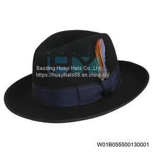 WOOL FELT HATS, Wool Felt Hats High Quality, Wool Hats, Wool Felt Hats Mens Winter thumbnail-1
