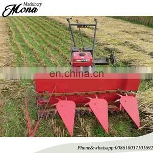 Manual Hand Held Type Paddy Rice Wheat Reaper Binder Bundling Cutting Machine /Alfalfa Reed Harvester Cutter thumbnail-3