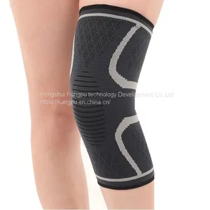 Custom Wholesale Sports Breathable Neoprene Knee Support/neoprene Knee Brace/ Neoprene Knee Sleeve thumbnail-5