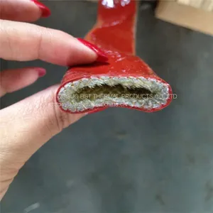 Silicone Coated Fire Heat Shield Sleeve thumbnail-5