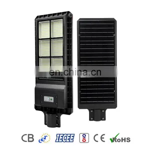 Solar Lamp All-in-one High Lumen 60 100 150 200 Watts Ip66 Alunimun Solar Led Street Light thumbnail-2
