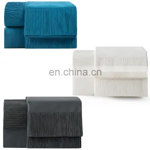 Amazon OEM Flat Fitted Hotel Water Proof Single King Queen Full Bed Sheets thumbnail-7