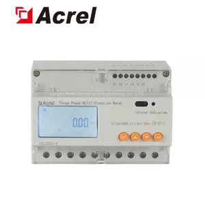Acrel Acrel Three Phase Din Rail Electricity Meter With Rs485 for Solar Power Use thumbnail-1