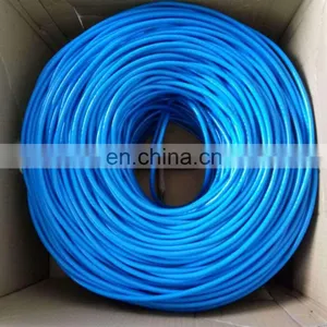 High Speed 23Awg Pure Copper Network Ethernet Cable Cat 6 Cat6e Cable De Ethernet Cat6 4 Pares thumbnail-7