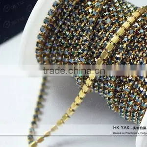 0108L China Supplier Trims Chain Bridal Beaded;beaded Trims Bridal Trims;bridal Beaded Trims Chain thumbnail-3
