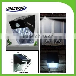 12led Motion Sensor Led Solar Garden Street Light thumbnail-1