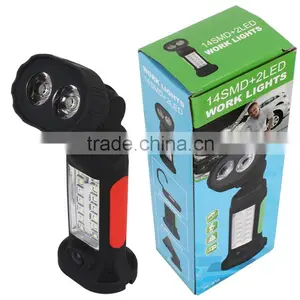 Magnetic 3W Outdoor Rotating Color Led Light thumbnail-2