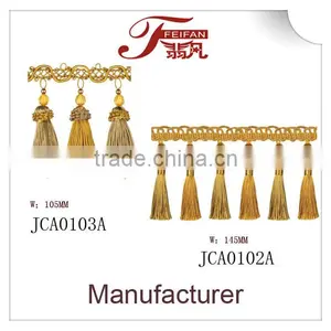 Simple European Style--Copper and Coffee,curtain Tassel Fringe,wholesale Tassels,tassel and Fringe thumbnail-3