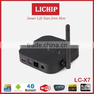 Smart Wifi Android 4.2 Bluetooth 4.0 RK3188 1080P LC- X7 TV Box thumbnail-3