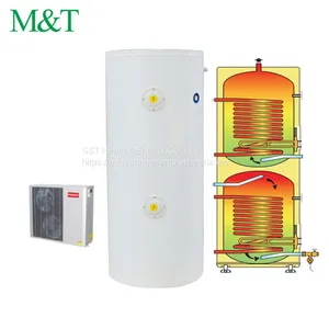 Watersource Heat Pumps ss Steel Hot Water Tank With Immersion Heater thumbnail-2