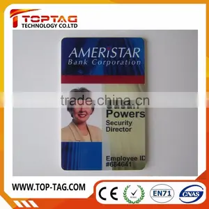 Low Cost RFID Card / Employee id Card / Smart id Cards thumbnail-1